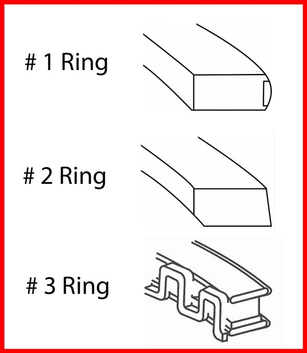 RINGS GM CHEV 5.7L 350