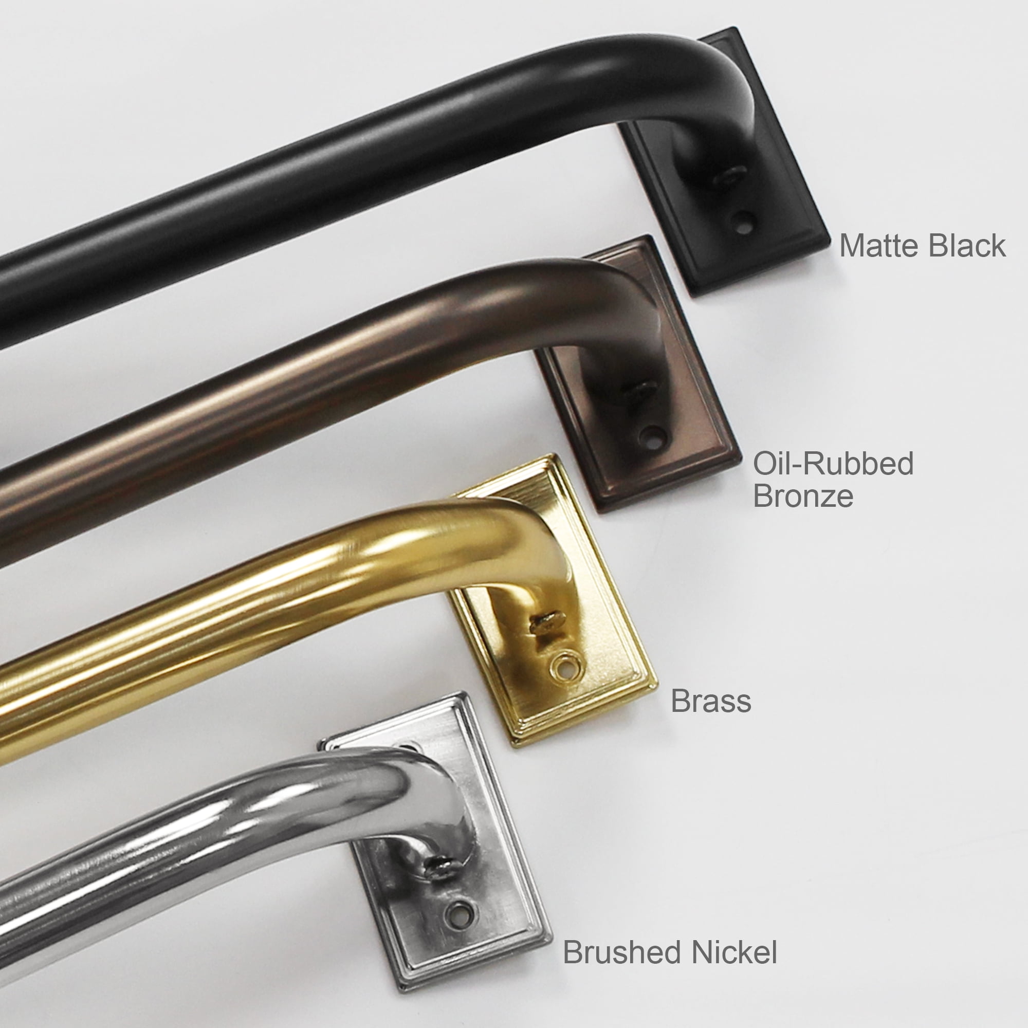 Better Homes & Gardens 1" Oil Rubbed Bronze Metal French Wrap Curtain Rod 120-180 Inch