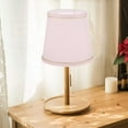 thumbnail image 2 of HERFIER 2pcs Cloth Lampshades Ceiling Lamp Chandelier Lamp Covers Dustproof Covers (Pink) 5.9x5.9x5.5in, 2 of 9