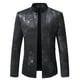 thumbnail image 4 of Otoño e invierno nuevo blazer para hombre ropa informal ajustada de alto rendimiento traje de terciopelo mercerizado abrigo traje pequeño para hombre, 4 of 4