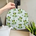 thumbnail image 5 of HELLHERO Christmas Tea Cozy Frog Pattern Teapot Cover Waterproof Keep Warm Insulation Polyester Canvas for Office Frog Pattern, 5 of 8