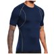 thumbnail image 2 of pstuiky camisetas para hombre, Camiseta deportiva informal de color liso para hombre, elástica, de manga corta y cuello redondo camisas casuales para hombre l, 2 of 7