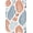 Blue, Pattern 1, variant on ODIKA 4'x6' Blue Orange Botanical Palm Fronds Modern Washable Area Rug Contemporary Leaf Motif Pattern Design Pet Friendly, Non-Shedding for Bedroom, Reading Nook