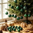 thumbnail image 5 of Qwtwty 50 Pcs Christmas Tree Ornaments Set, Shatterproof Christmas Tree Hanging Baubles for Holiday Wedding Party Decor, 5 of 8