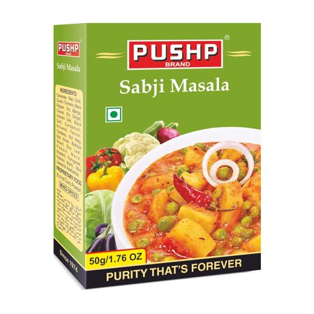 Pure Sabji Masala Powder By Pushp 50gm, 1.7 Ounce | Pack Of 1