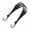 60CM, variant on Motorcycle Elastic Rope - 60CM/90CM, Black, ABS + Polypropylene + Latex, 1.5 Times Elastic Stretch, Helmet Straps, Non-Slip Design