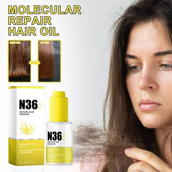 Hair Oil Improves Hot Dyeing Dryness Irritability Moisturizing Smoothness And Damage. Fixed Hair Care Oil 30ml Hair Products for Dry Hair Women Split End with Shampoo Split End for 4c Hair Matrix