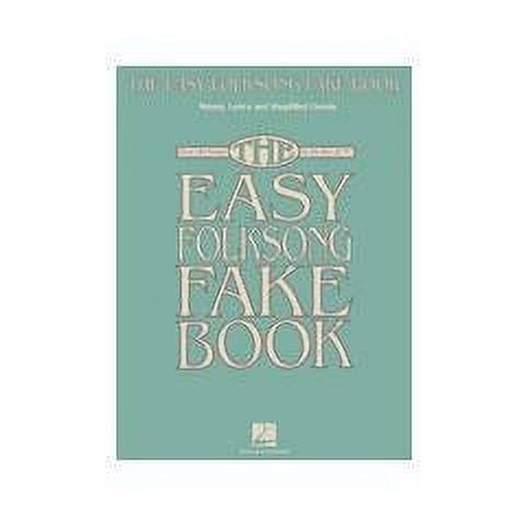 Hal Leonard The Easy Folksong Fake Book - Over 120 Songs In The Key Of C
