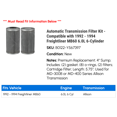 thumbnail image 2 of Automatic Transmission Filter Kit - Compatible with 1992 - 1994 Freightliner MB60 6.0L 6-Cylinder 1993, 2 of 2