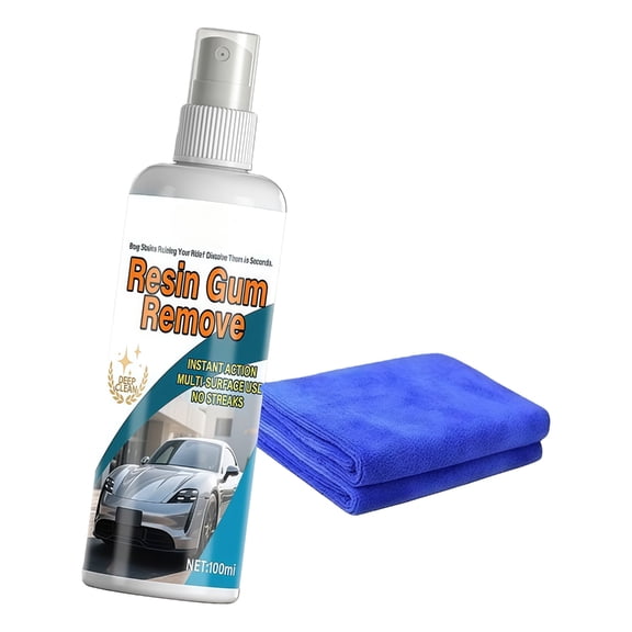100ml Car Bird Poop Bird Tar Remover Sprayed for Night Safe on Paint Simple Application