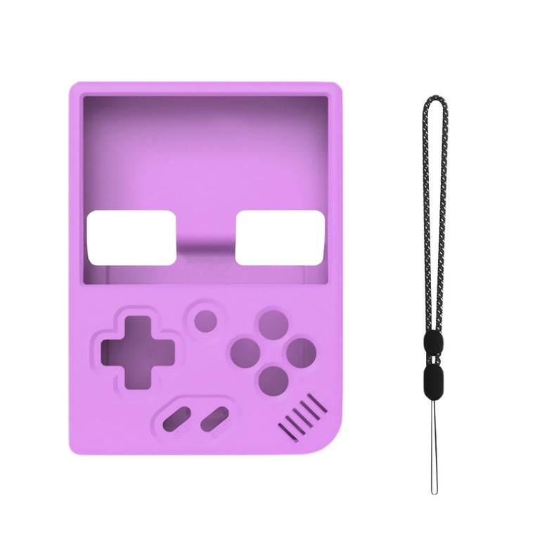 Silicone Protective Case Game Console Cover Sleeve for MIYOO MINI Plus(Purple) Silicone Protective Case Game Console Cover Sleeve for MIYOO MINI Plus(Purple)