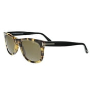 Tom Ford Men's "Leo" Rectangle Sunglasses FT0336