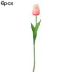 thumbnail image 2 of Gwong Decoración hogareña 6 unids Lifelike Artificial Tulip Flower Decoración de ramo para Party Home Garden Gwong 21039370, 2 of 6