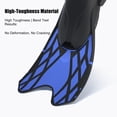 thumbnail image 3 of GKV Men & Women's Travel Size Short Blade Swim Fins – Lightweight Adjustable Buckle Snorkeling Fins, Adult Diving Flippers, 3 of 7