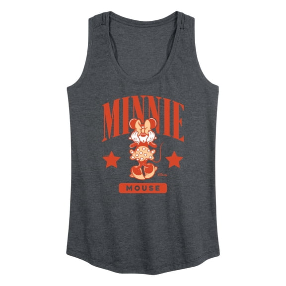 Disney - Minnie Mouse Collegiate - Women's Racerback Tank Top