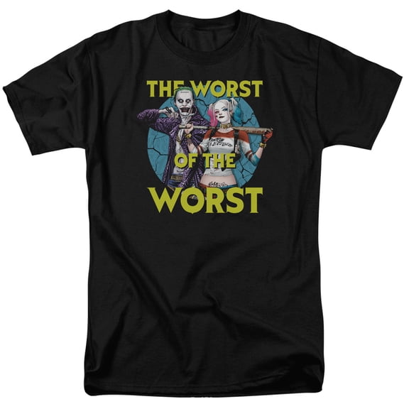 Suicide Squad Worst Pair Unisex Adult T Shirt For Men And Women