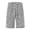 Grey, variant on Men's Corduroy Shorts Elastic Waist Drawstring Straight Leg Relaxed Fit Summer Shorts for Men Casual with Pockets Beach Shorts for Spring and Summer
