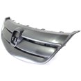 thumbnail image 4 of For Honda Civic 2001 2002 2003 Grille | Textured Black Shell and Insert | Made Of Plastic | Replacement For HO1200155, 4 of 6