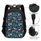 thumbnail image 3 of Easygdp Flamingos And Birds Mochila para Laptop de Viaje con Puerto USB, Mochila para Laptop con Puerto de Carga USB para Mujeres y Hombres, 3 of 7