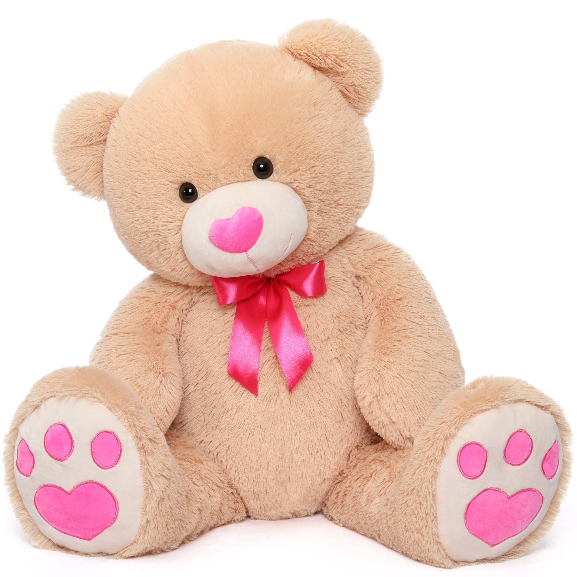 Muiteiur Giant Teddy Bear 35.4'' Giant Stuffed Animal Big Bear Plush Toy