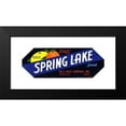 thumbnail image 2 of Anonymous 24x12 Black Modern Framed Museum Art Print Titled - Spring Lake Brand Florida Citrus Label (1930-1950), 2 of 5