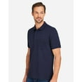thumbnail image 2 of Harriton M205P Men's Valiant Cotton Snag Protect Pocket Polo-Dark Navy-S, 2 of 6