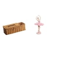 thumbnail image 1 of Estuche para pañuelos de escritorio,Caja de pañuelos faciales de papel retro de madera,Tapa para caja de pañuelos,porta servilletas de papel facial,Estatua de la bailarina,Estatua de niña, 1 of 8