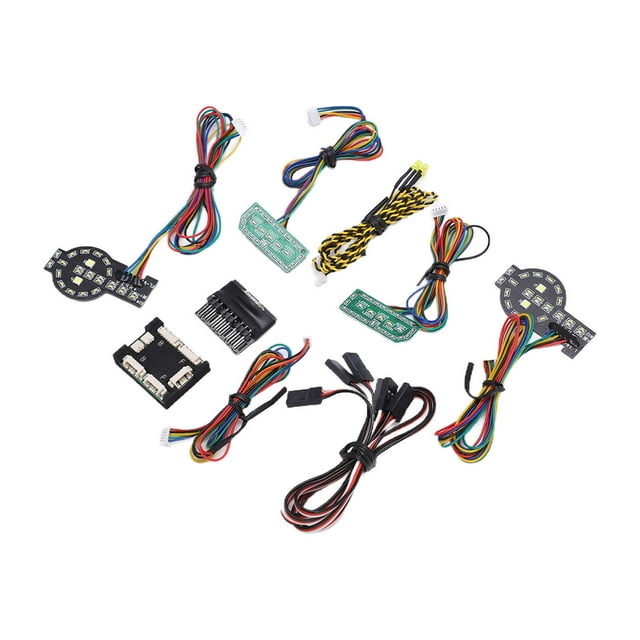 Sistema de Iluminación de Coche RC, Kits de Iluminación LED, Luz de Flash de Freno de Dirección para Traxxas TRX4 para Ford Bronco, Coche de Control Remoto, Coches de Control Remoto EOTVIA NO