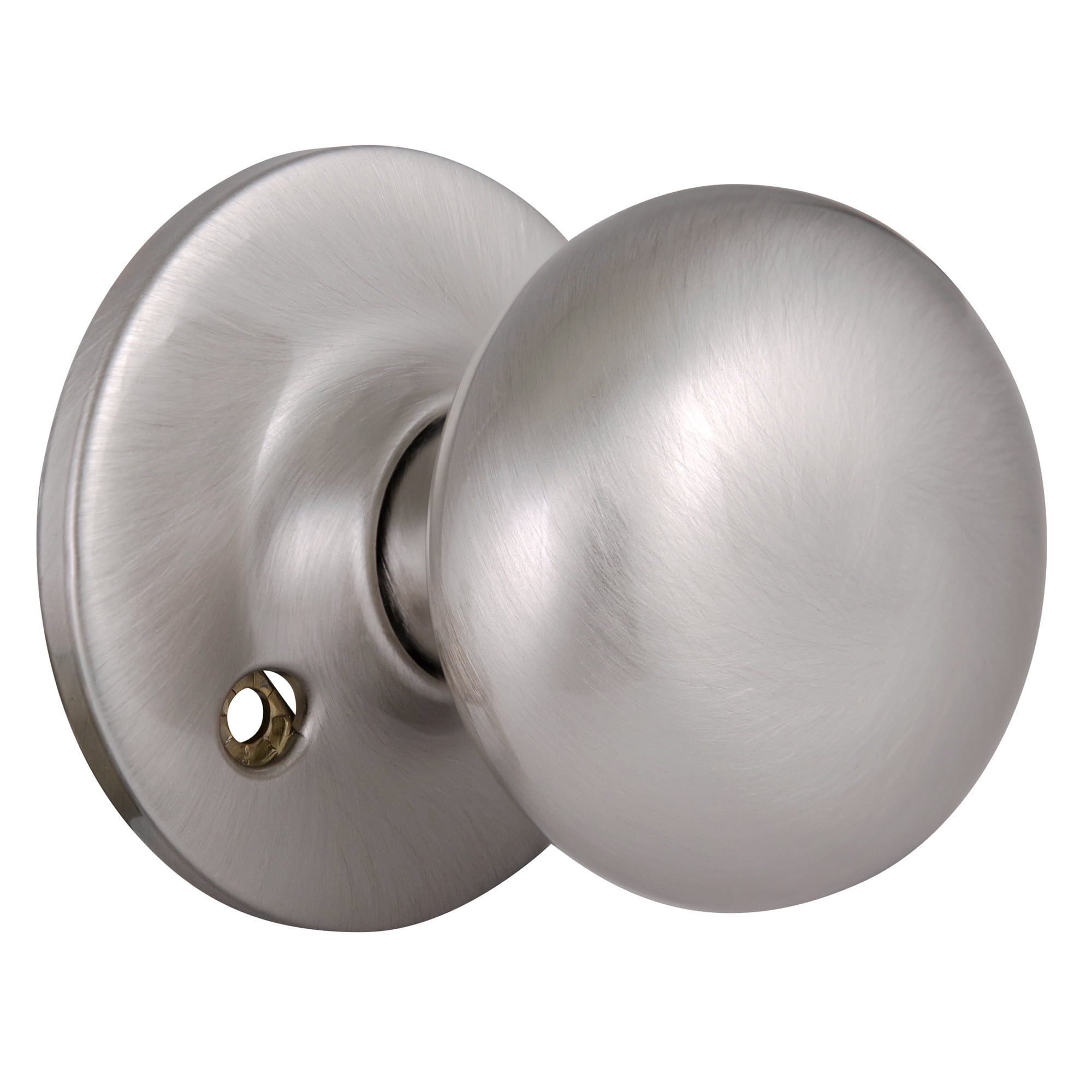 Design House Cambridge 2-Way Latch Interior Passage Door Knob, Satin Nickel