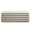 thumbnail image 3 of Modway Banc de Rangement Rembourré en Velours de Performance Mezzo, Couleur Amande, 3 of 10