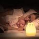 thumbnail image 1 of Luces nocturnas para niños EOTVIA GLOGLOW Gato Descanso Silicona Suave USB Recargable, 1 of 6