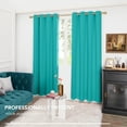 Deconovo 100 Blackout Curtains Thermal Insulated Heat Cold Reducing