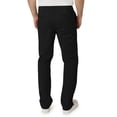 thumbnail image 3 of Chaps Men's Pants - Straight Fit 5-Pocket Comfort Stretch Chino Pants for Men - Men's Fashion Straight Leg Cotton Chinos, Size 44W x 32L, American Black, 3 of 6