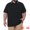 Black, variant on DARING DIVA Men's Big & Tall Shirts Casual Short Sleeve Color Block Polo Shirt XL Black