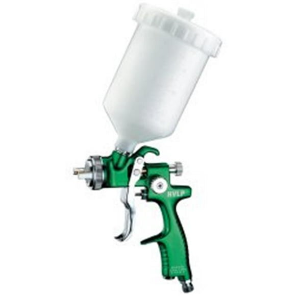 EuorPro Forged HVLP Spray Gun with 1.9mm Nozzle and Plastic Cup