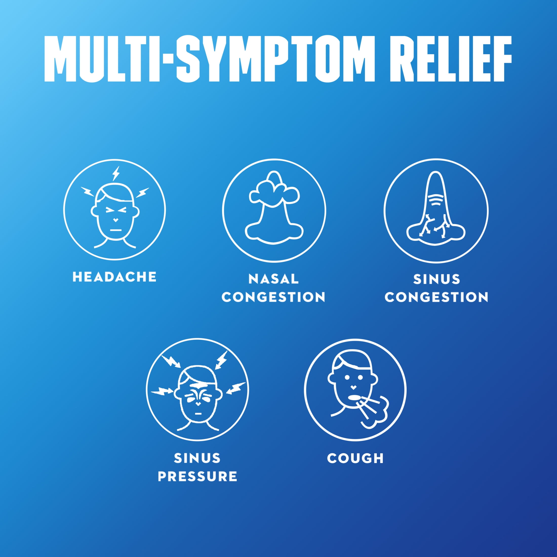 Mucinex Sinus-Max Pressure, Pain & Cough Medicine, OTC Headache Relief, 20 Caplets