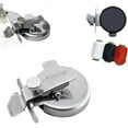 thumbnail image 1 of Adjustable Round Magnetic Seam Guide, New Multi-Functional Magnetic Guide Clamps, Adjustable Thickness Screw, Curved Edge Design for Rounded Hems, Collars, and Circle Sewing (1PCS), 1 of 7