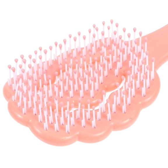 Milisten Durable Pink Grooming Brush for Small Dogs Soft Bristles Pet Care