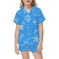 thumbnail image 1 of Ensemble de Pyjama Imprimé Ludique pour Filles Confort et Rêves Doux pour Enfants de 2 à 13 Ans, 1 of 3