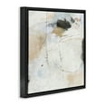 thumbnail image 4 of Stupell Industries Neutral Abstract Pattern Abstract Painting Black Floater Framed Canvas Art Print Wall Art, 18 x 18, 4 of 10