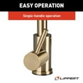 thumbnail image 5 of Lippert 2024000066 Flow Max Square Gooseneck Faucet - Satin Bronze, 5 of 6