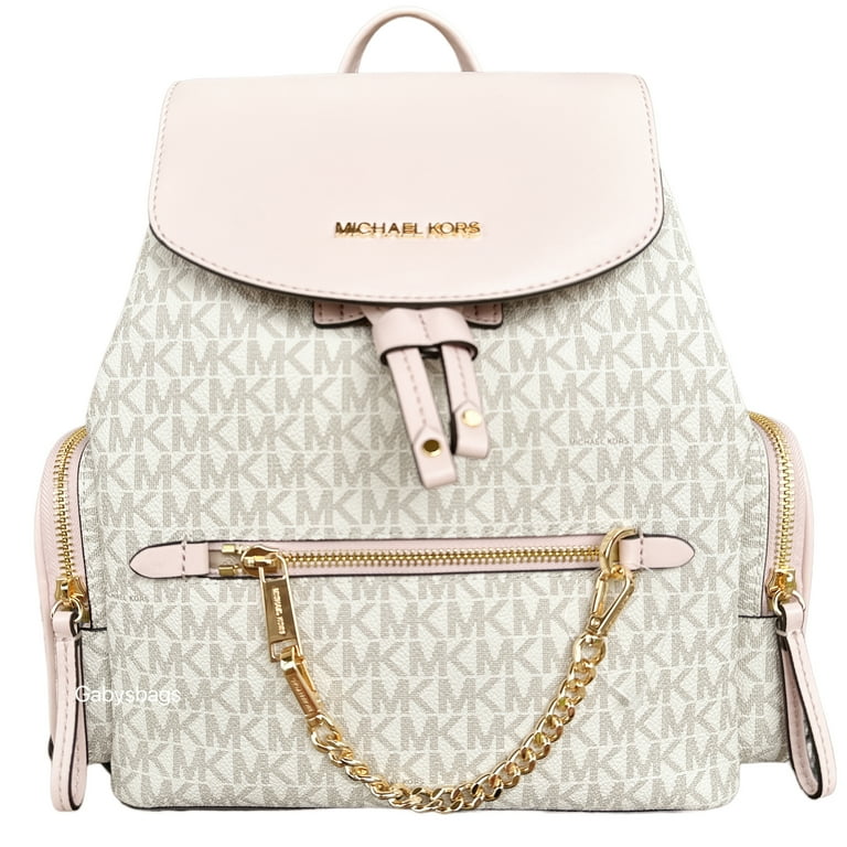 MICHAEL KORS Large Abbey Backpack color Vanilla 