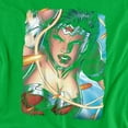 thumbnail image 2 of JLA Scowl Women's T Shirt, Kelly Green, Medium, 2 of 6