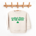 thumbnail image 3 of Bump and Beyond Designs Coolest Clover St. Patrick's Day Sweatshirt for Toddlers (Heather Grey 4T), 3 of 5