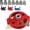 Red, variant on Self-Centering Doweling Jig – Precision Drill Guide for Flawless Woodworking Joints, 8 Metric Sizes (3-10mm), Adjustable Handheld Hole Locator Tool for Furniture, Joinery & Home DIY Projects (Blue)