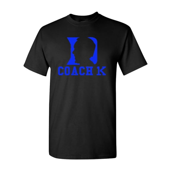 Coach K Face 1000 Wins 1K Adult T-Shirt Tee