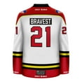 thumbnail image 2 of FDNY Maltese Cross White Hockey Jersey, 2 of 5