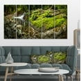 thumbnail image 1 of Creek Moss and Rocks Panorama - Landscape Canvas Art Print, 1 of 4