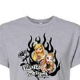 thumbnail image 3 of Bratz - Hearts & Flames in a Frame - Juniors Cropped Cotton Blend T-Shirt, 3 of 5
