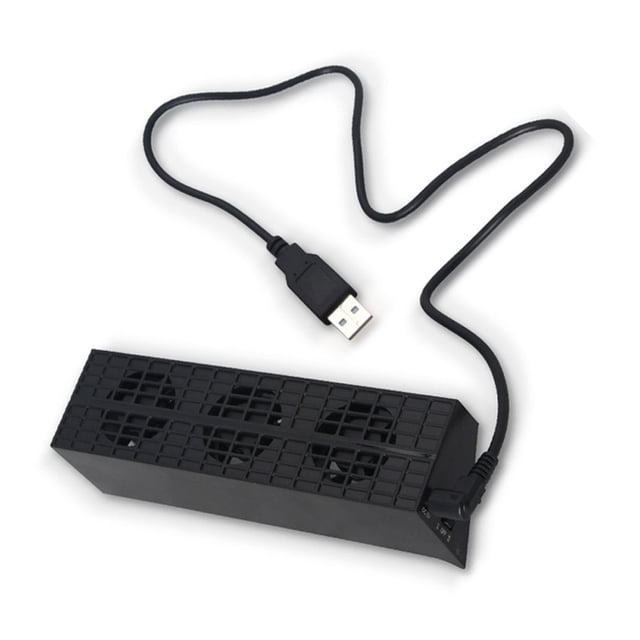 Methold Ventilador de refrigeración de alto rendimiento, enfriador delgado de temperatura, accesorios de plástico para juegos, accesorios de Juegos de teclado y mouse para computadora